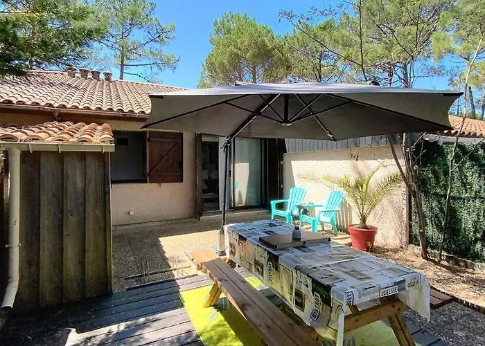 Maisons De La Foret - Maisonnette Au Coeur De La Pinede - 4 Pers. - Ocean Proche Centre Mae-0431 *